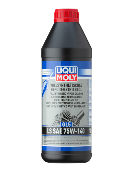 ACEITE SINT. P. ENGRANAJES 75W140