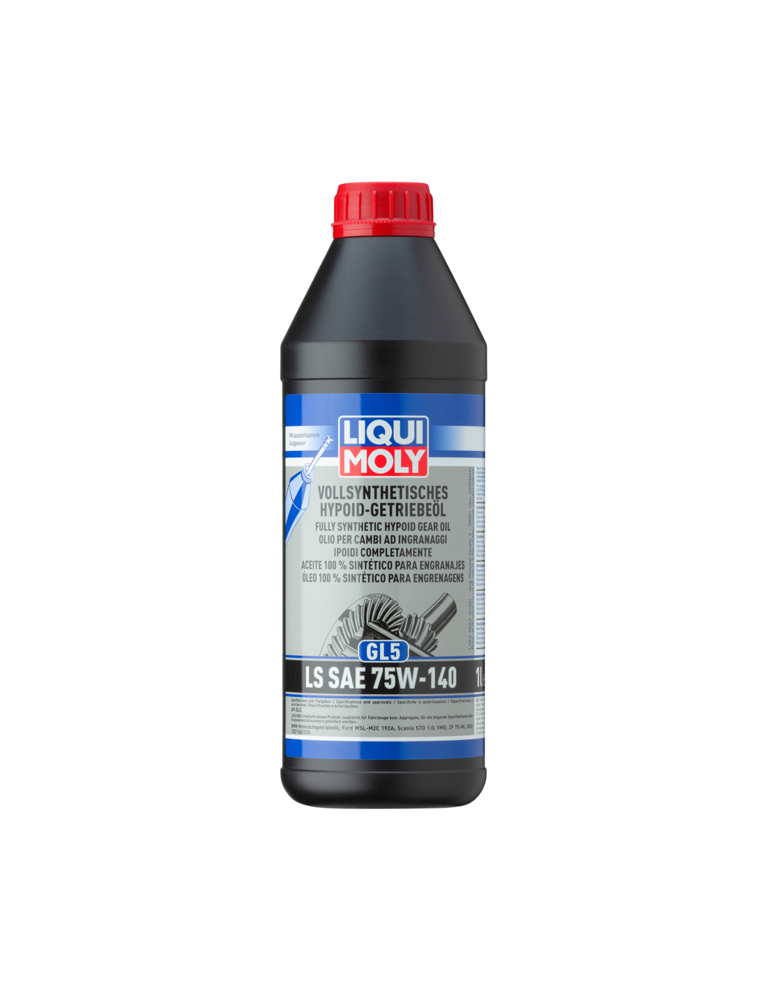 ACEITE SINT. P. ENGRANAJES 75W140