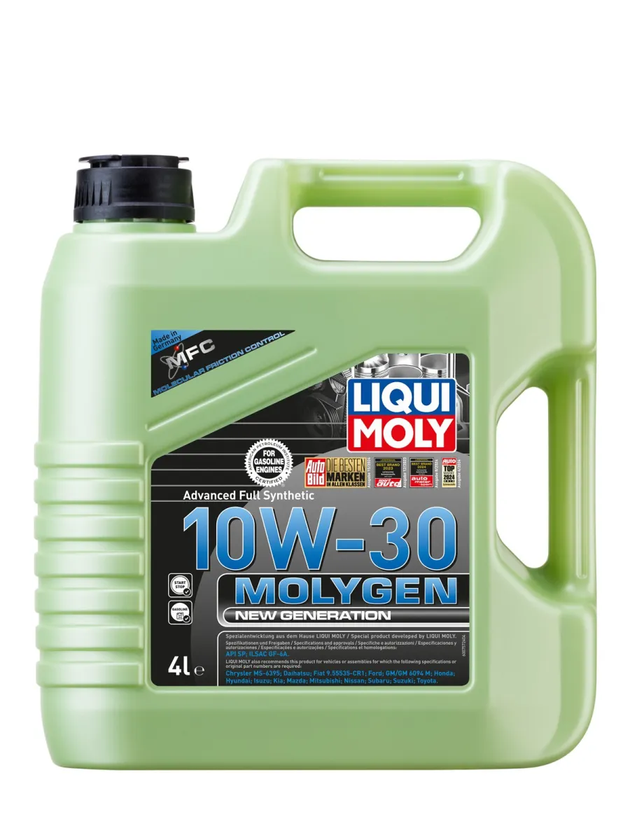 Aceite 10W-30 Molygen - Autos | Liqui Moly Ecuador