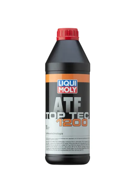 Liqui Moly Top Tec ATF 1200 en envase de 1 Litro, fluido de transmisión sintético HC fabricado en Alemania.
