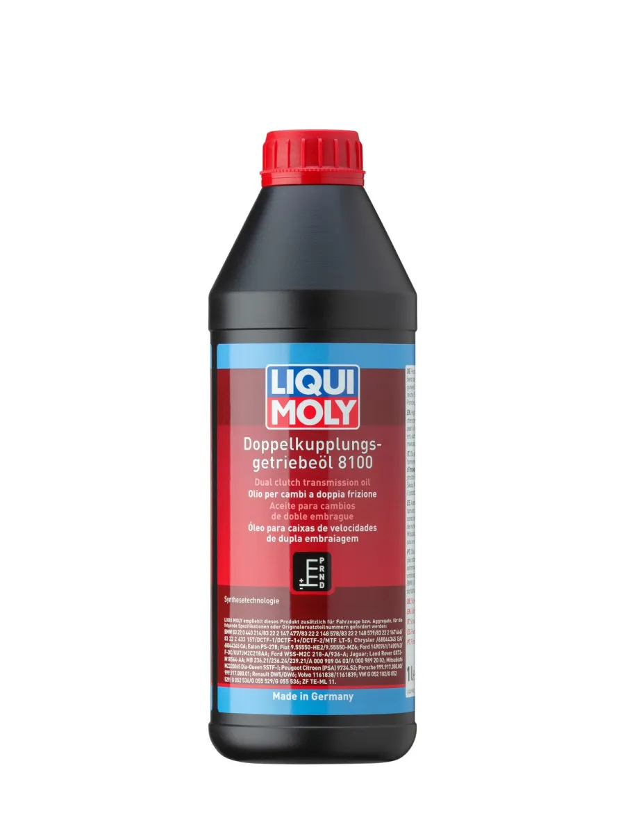 Aceite sintético Liqui Moly 8100 para cajas de cambio DSG y DCT.