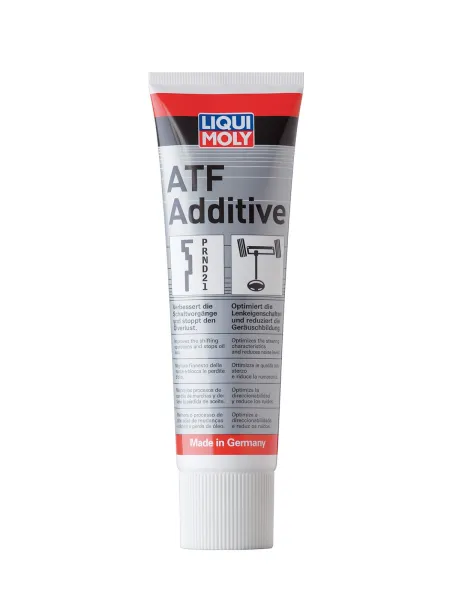 Aditivo ATF Liqui Moly 250ml - Regenerador de retenes y aditivo para transmisiones automáticas y direcciones asistidas.