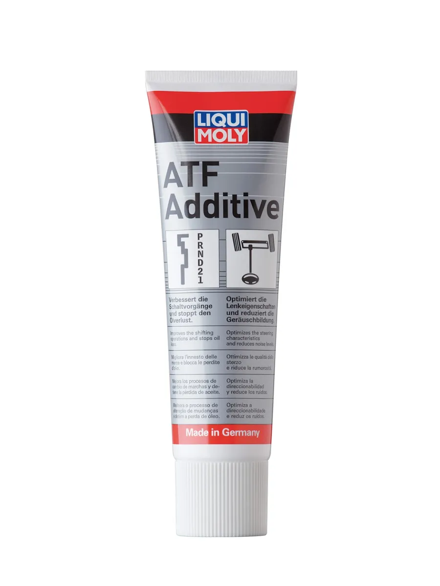 Aditivo ATF Liqui Moly 250ml - Regenerador de retenes y aditivo para transmisiones automáticas y direcciones asistidas.