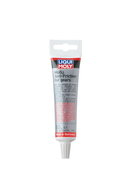 Aditivo Antifricción MoS2 para Transmisiones Liqui Moly 50g para transmisión manual y diferencial.