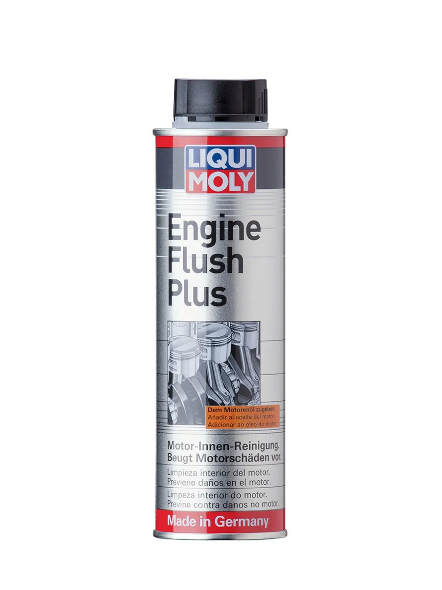 Liqui Moly Engine Flush Plus 300ml - Limpiador interno para circuito de aceite de motor.