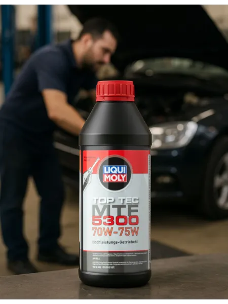 Envase de 1 litro de aceite sintético para transmisión manual Liqui Moly Top Tec MTF 5300 70W-75W 2