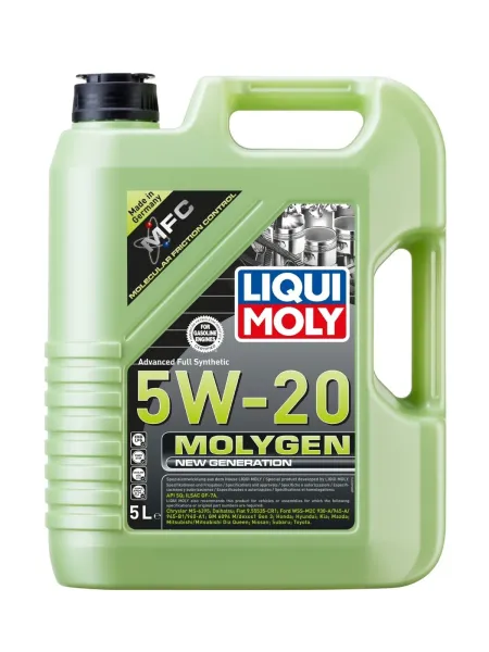 Aceite 5W-20 Molygen - Autos | Liqui Moly Ecuador