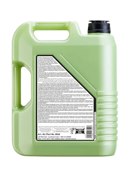 Aceite 5W-20 Molygen - Autos | Liqui Moly Ecuador 2