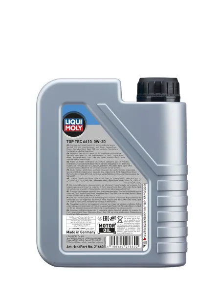 Aceite Top Tec 6610 0W-20 - Autos | Liqui Moly Ecuador
