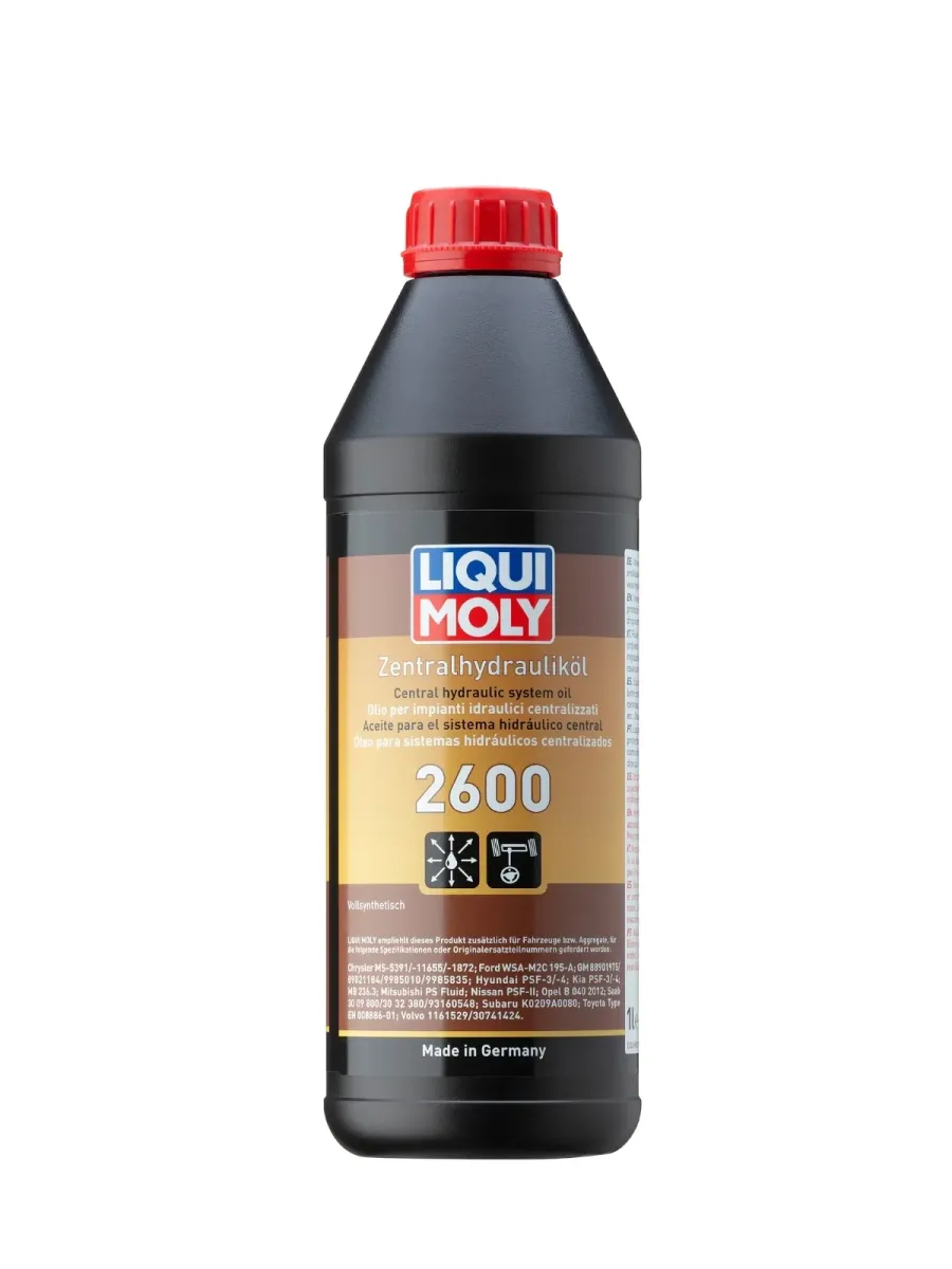 Envase de 1 Litro de Aceite para el Sistema Hidráulico Central Liqui Moly 2600 CHF 11S