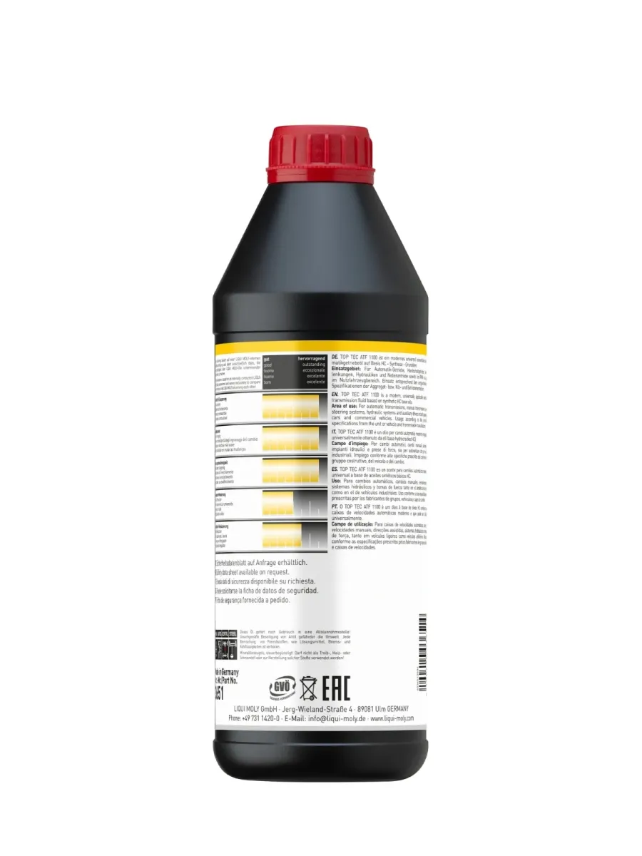 Aceite para Transmisión Top Tec ATF 1100 - Autos | Liqui Moly Ecuador