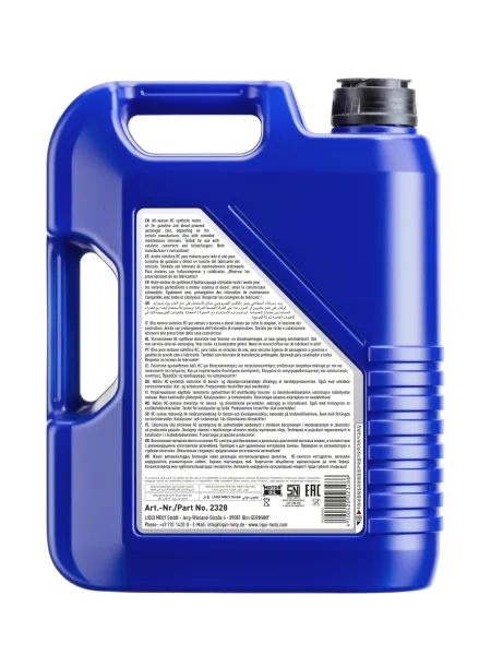 Aceite 5W-40 Leichtlauf High Tech - Autos | Liqui Moly Ecuador