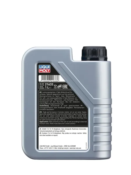 Aceite Motor Oil Race Tec - Motos | Liqui Moly Ecuador