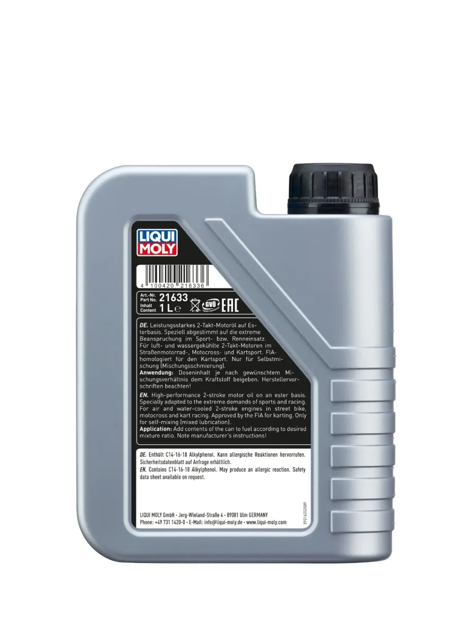 Aceite Motor Oil Race Tec - Motos | Liqui Moly Ecuador