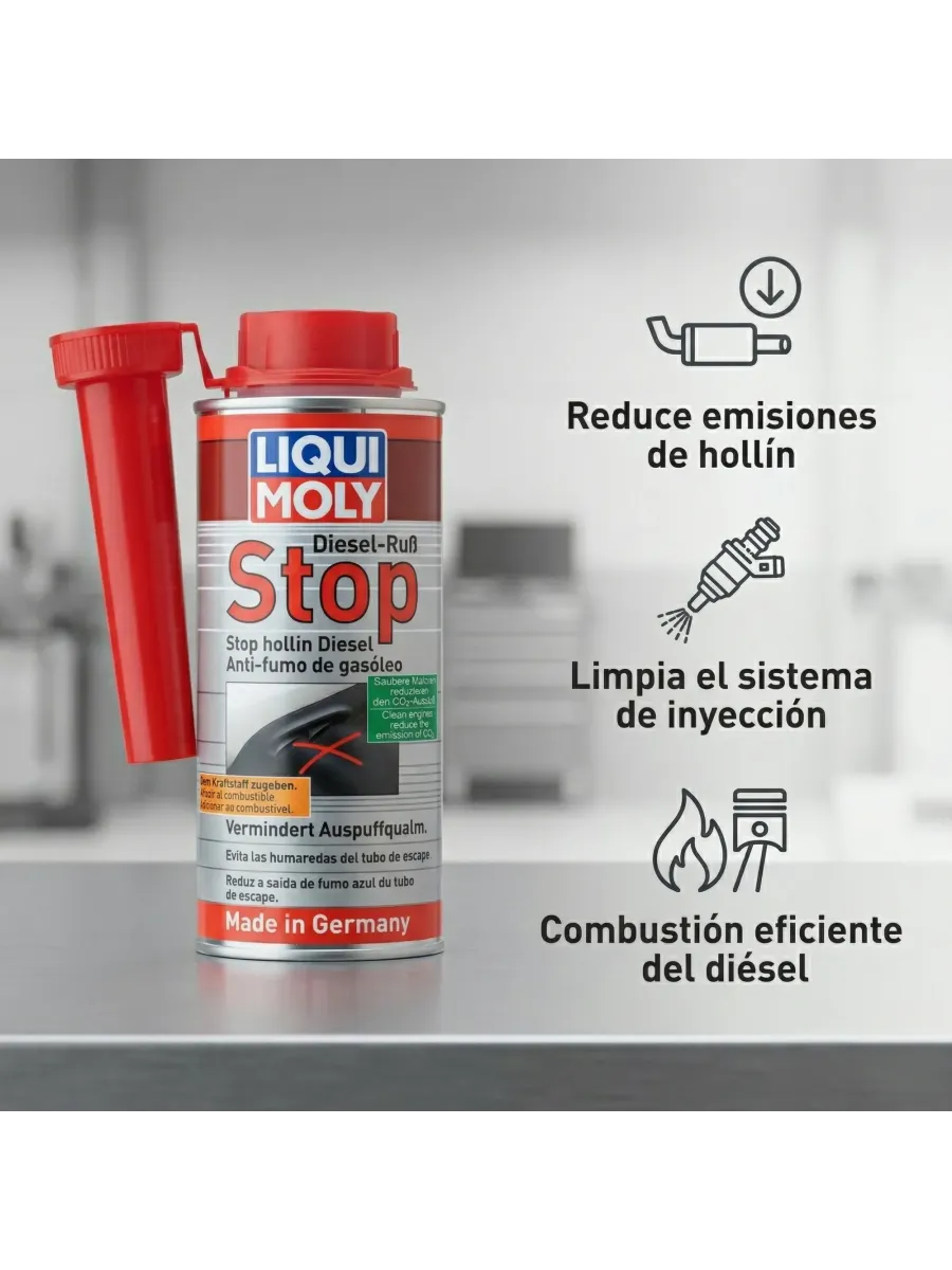 Reductor de Humo Diésel - Autos | Liqui Moly Ecuador