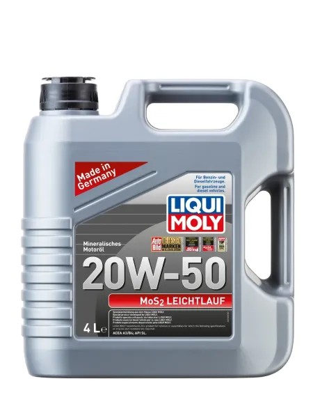 ACEITE 20W50 MoS2 LEICHTLAUF - MOTOR | Liqui Moly Ecuador