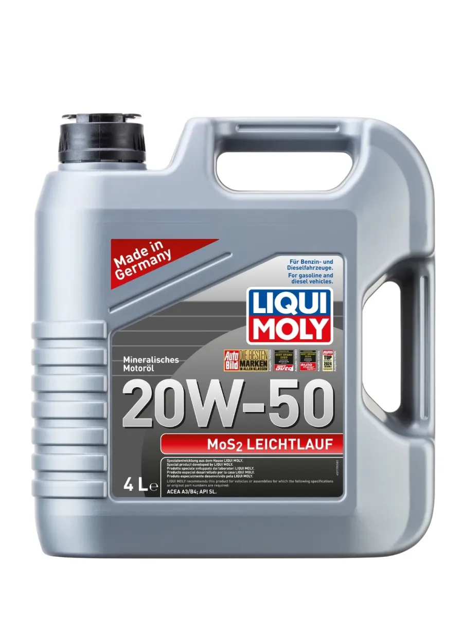 ACEITE 20W50 MoS2 LEICHTLAUF - MOTOR | Liqui Moly Ecuador