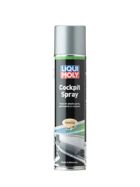 Spray protector de plásticos y tablero para auto con efecto antiestático Liqui Moly 300ml.