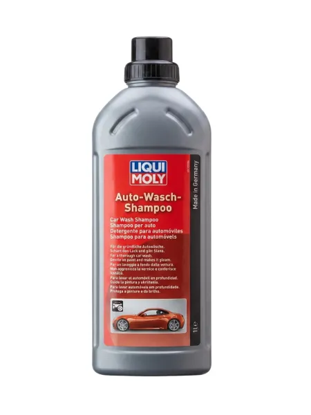 Limpiador para Auto de alta concentración Liqui Moly para lavado seguro y brillo en carrocerías.