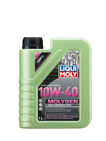Aceite Sintético de Motor Liqui Moly Molygen New Generation 10W-40 (Envase de 1 Litro)